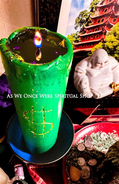 Wealthy candle spell